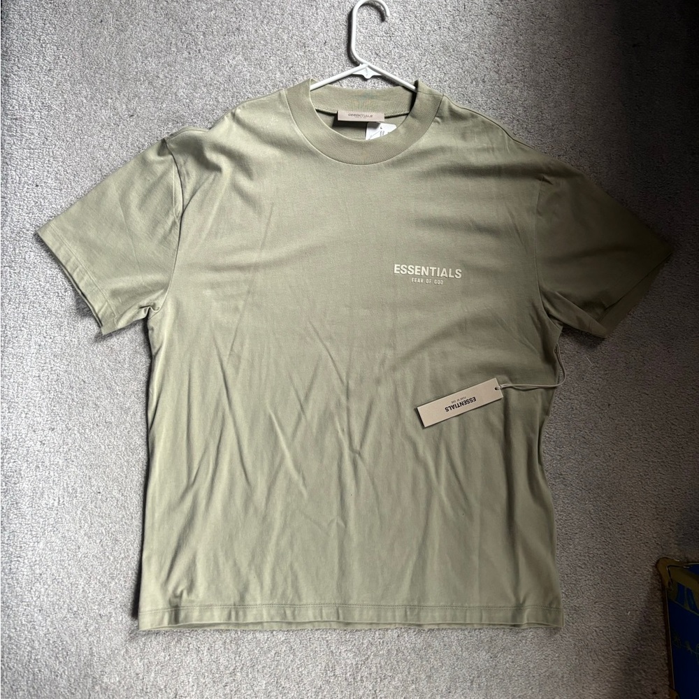 NWT Essentials Green Men's T-Shirt